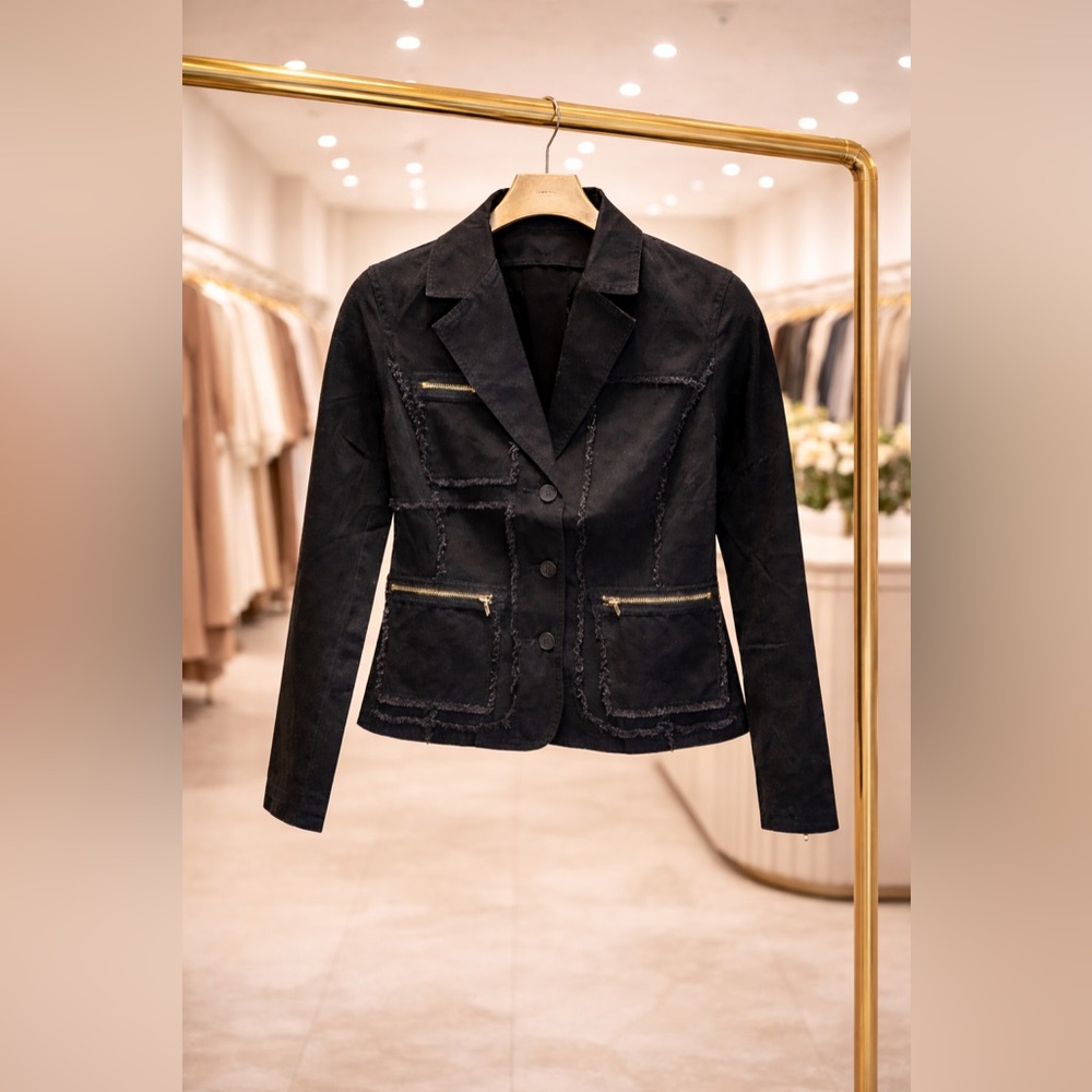 LOVESTITCH “Love and Soul” BLACK JACKET